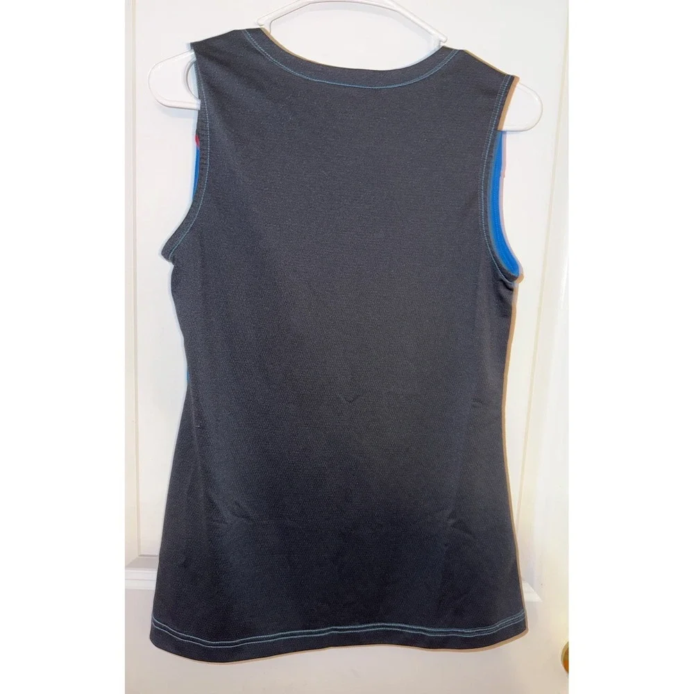 Nike Sleeveless Gym Shirt Men Size Medium Blue Gym Workout  Dri‎ Fit